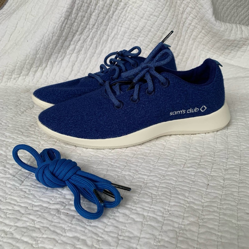 Mens Allbirds Shoes Wool Runners Blue Sams Club‎ size 9